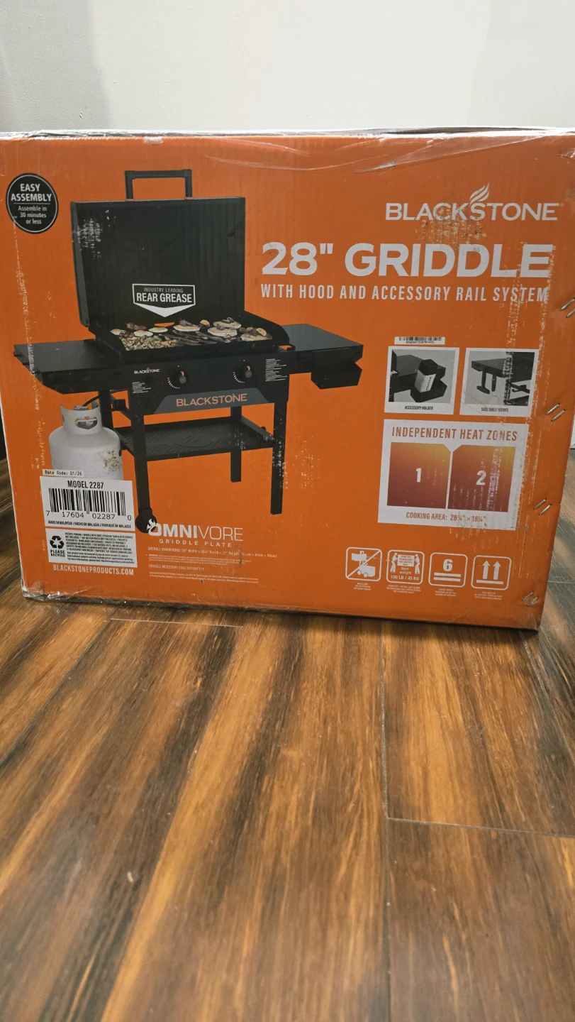 Blackstone 28-Inch Omnivore Griddle with Hood(Brand New) - photo 2