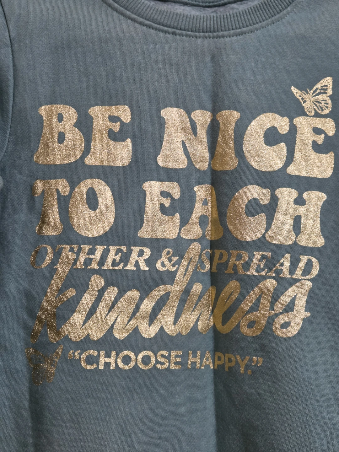 Be Nice To Each Other Sweatshirt 🏈 - photo 2