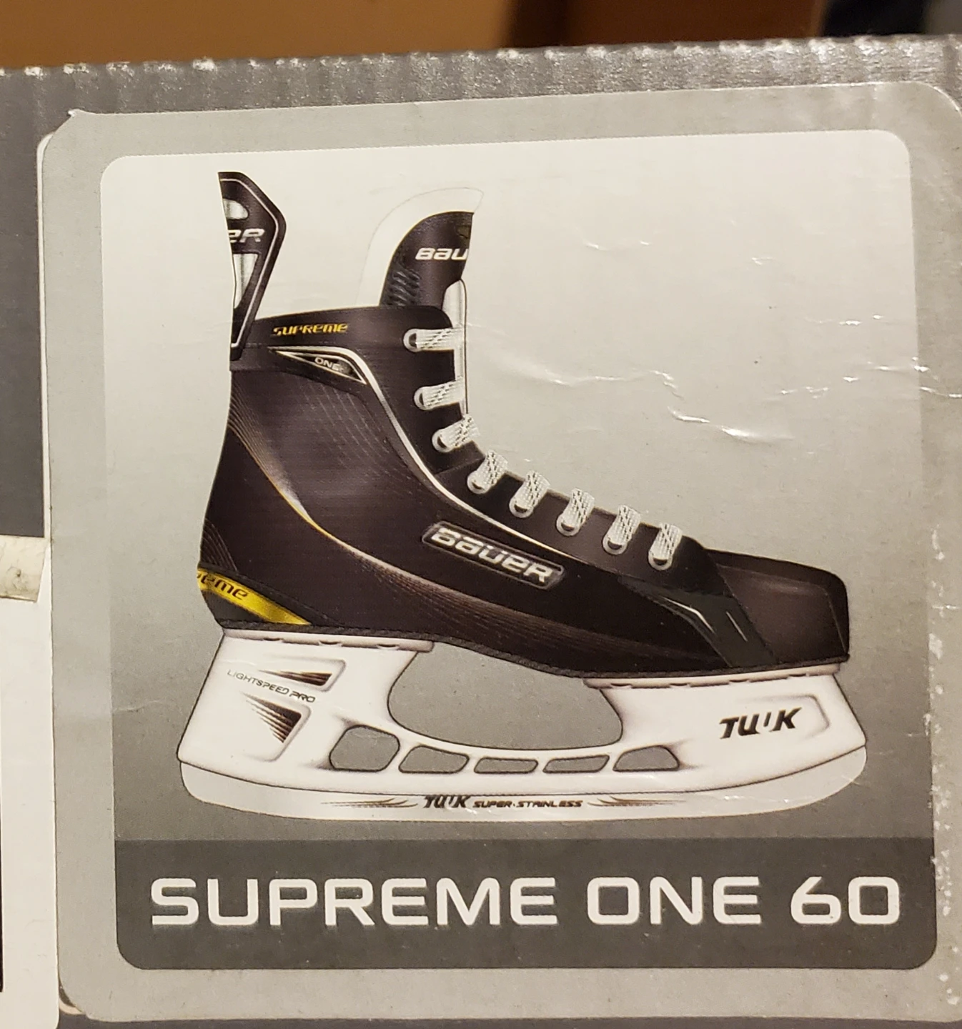 Bauer Supreme Hockey Ice Skates, size Y12 (29.5) - photo 2