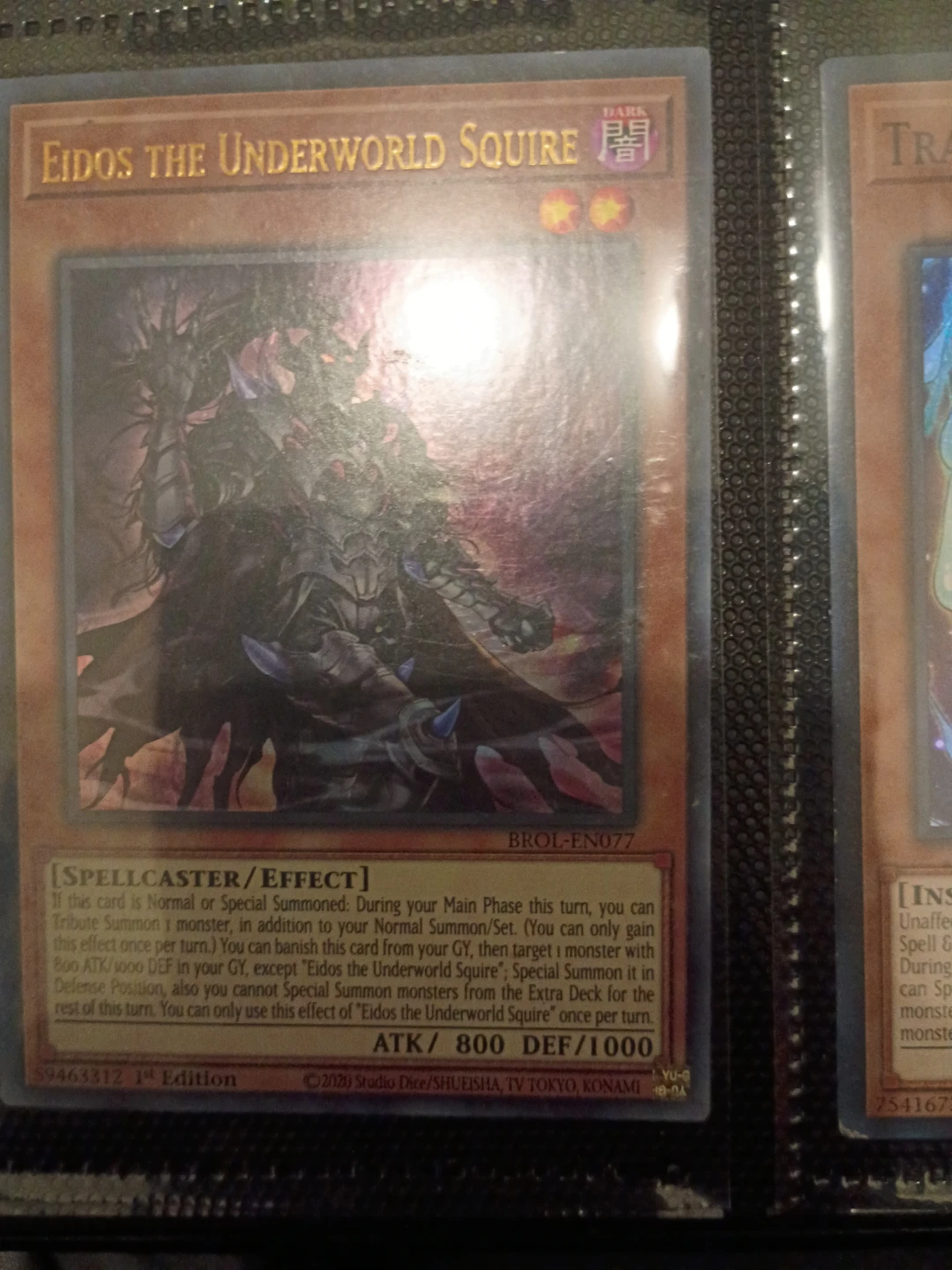 Yu-Gi-Oh! Eidos the Underworld Squire 🏈
