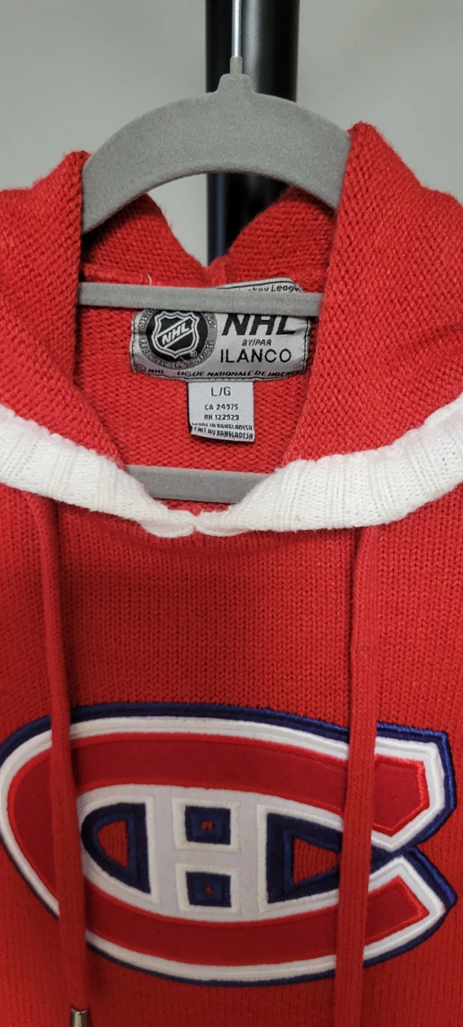 Montreal Canadiens NHL Knit Hoodie L - photo 2