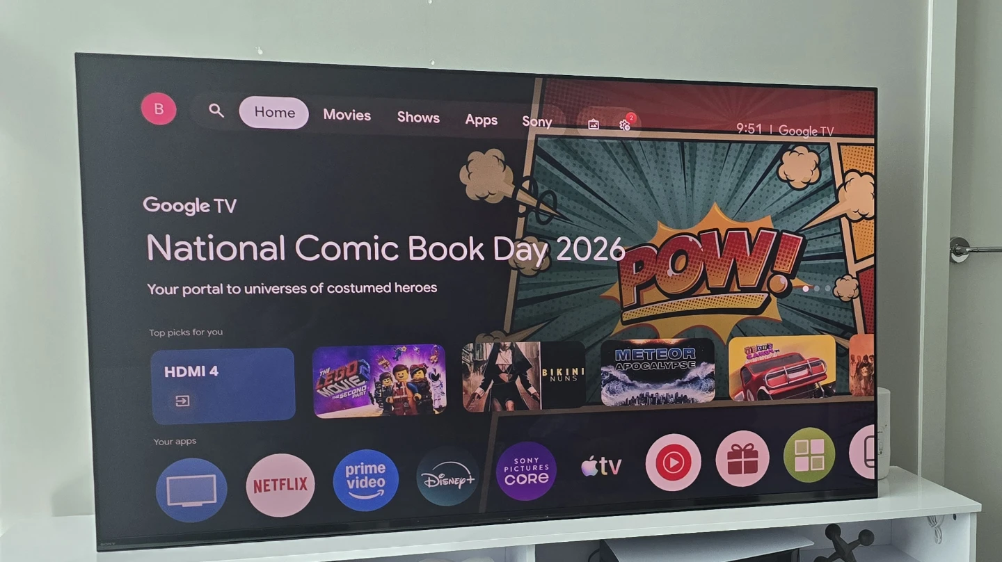 Sony 65” BRAVIA XR A95K QD-OLED 4K 120Hz -Dolby Vision - photo 2