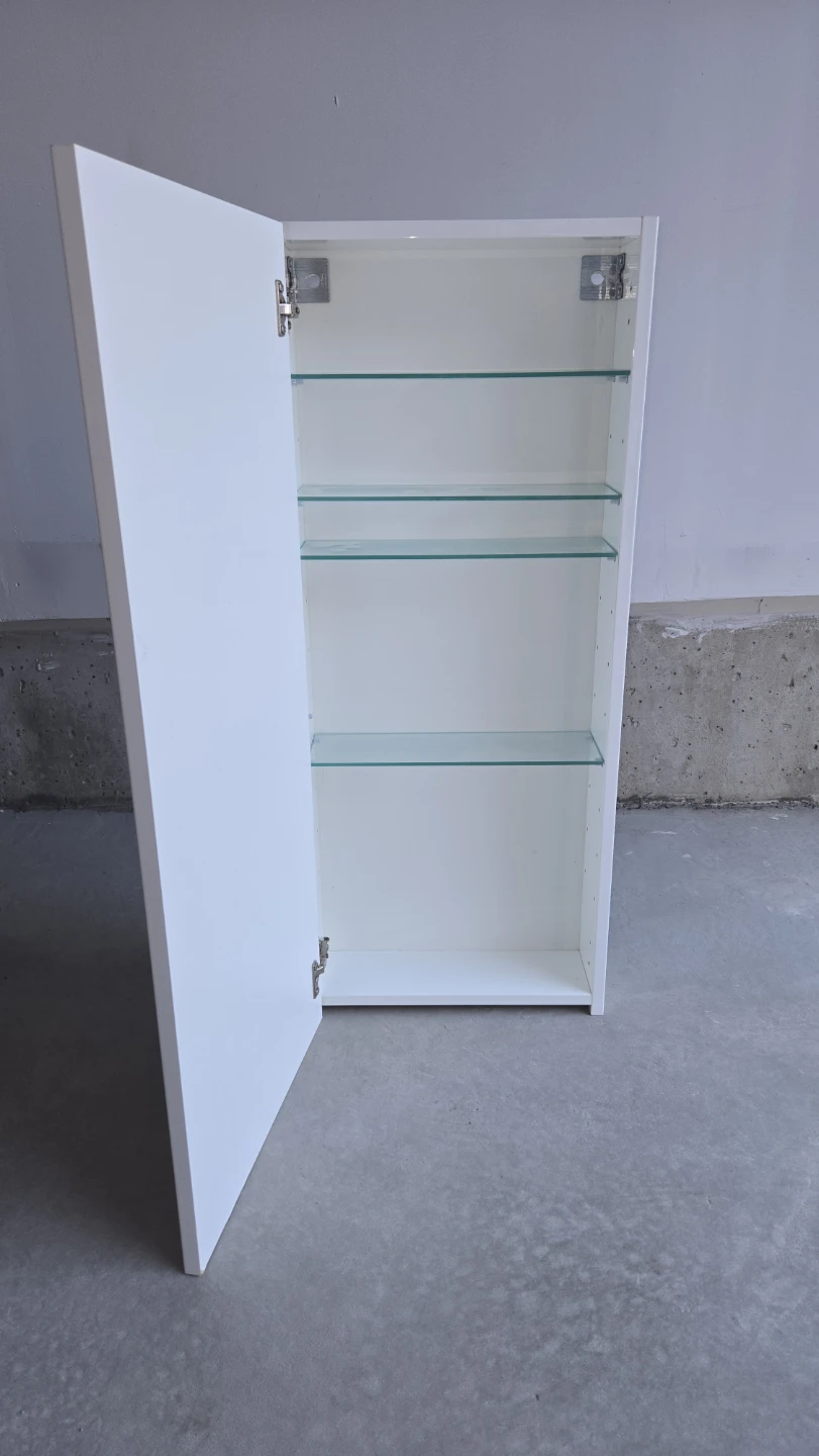 IKEA Glossy White Wall Cabinet - photo 2