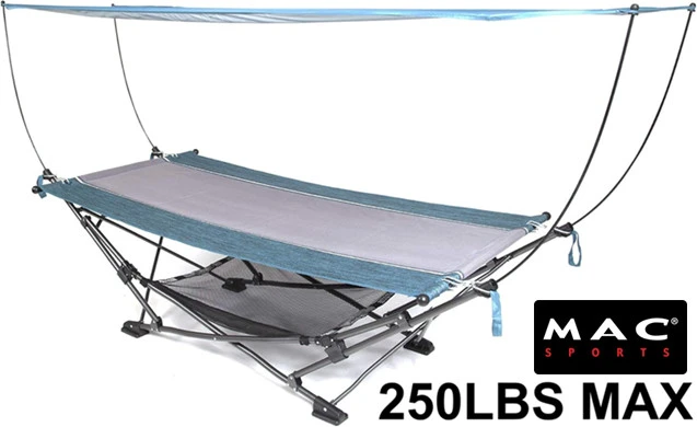 MacSports Collapsible Portable Folding Hammock with Canopy - photo 5