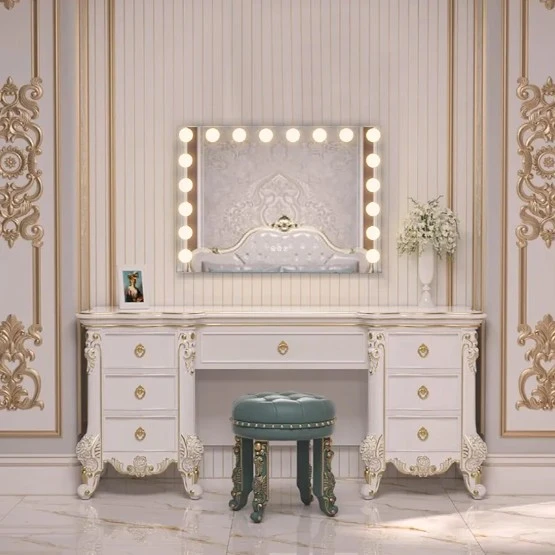 Hollywood LED Vanity Mirror with 10x Magnifying Glass - photo 3