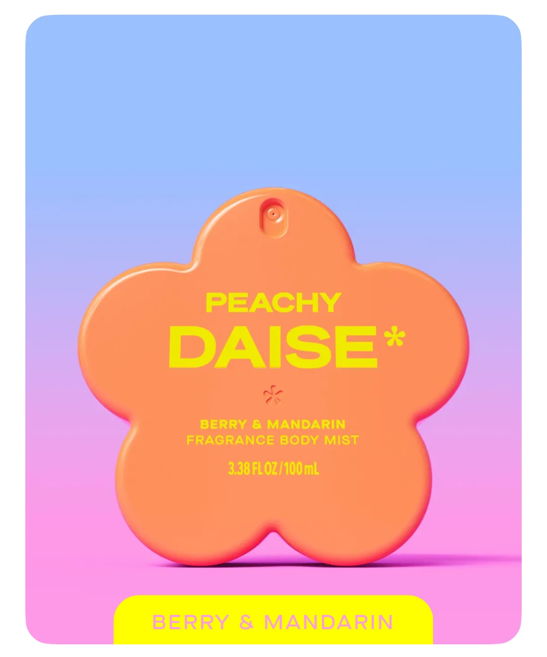 New! Peachy Daise Fragrance Body Mist