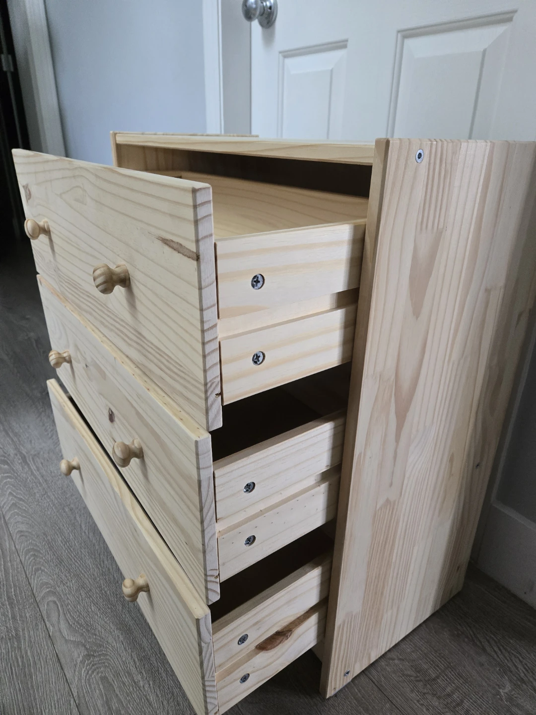 Ikea 3 drawer rast dresser solid pine - photo 5