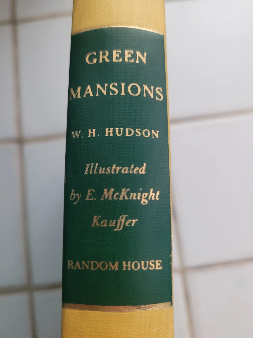 Green Mansions by W.H. Hudson Illustrated by E. McKnight Kauffer