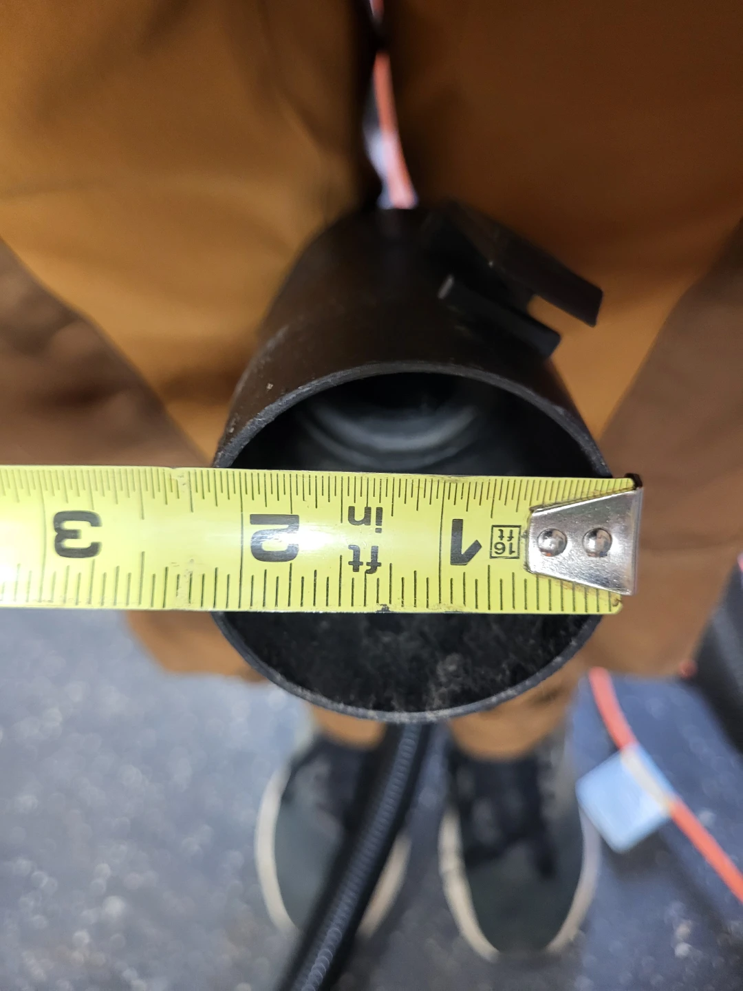 Black Flexible Vacuum Hose Attachment - photo 2