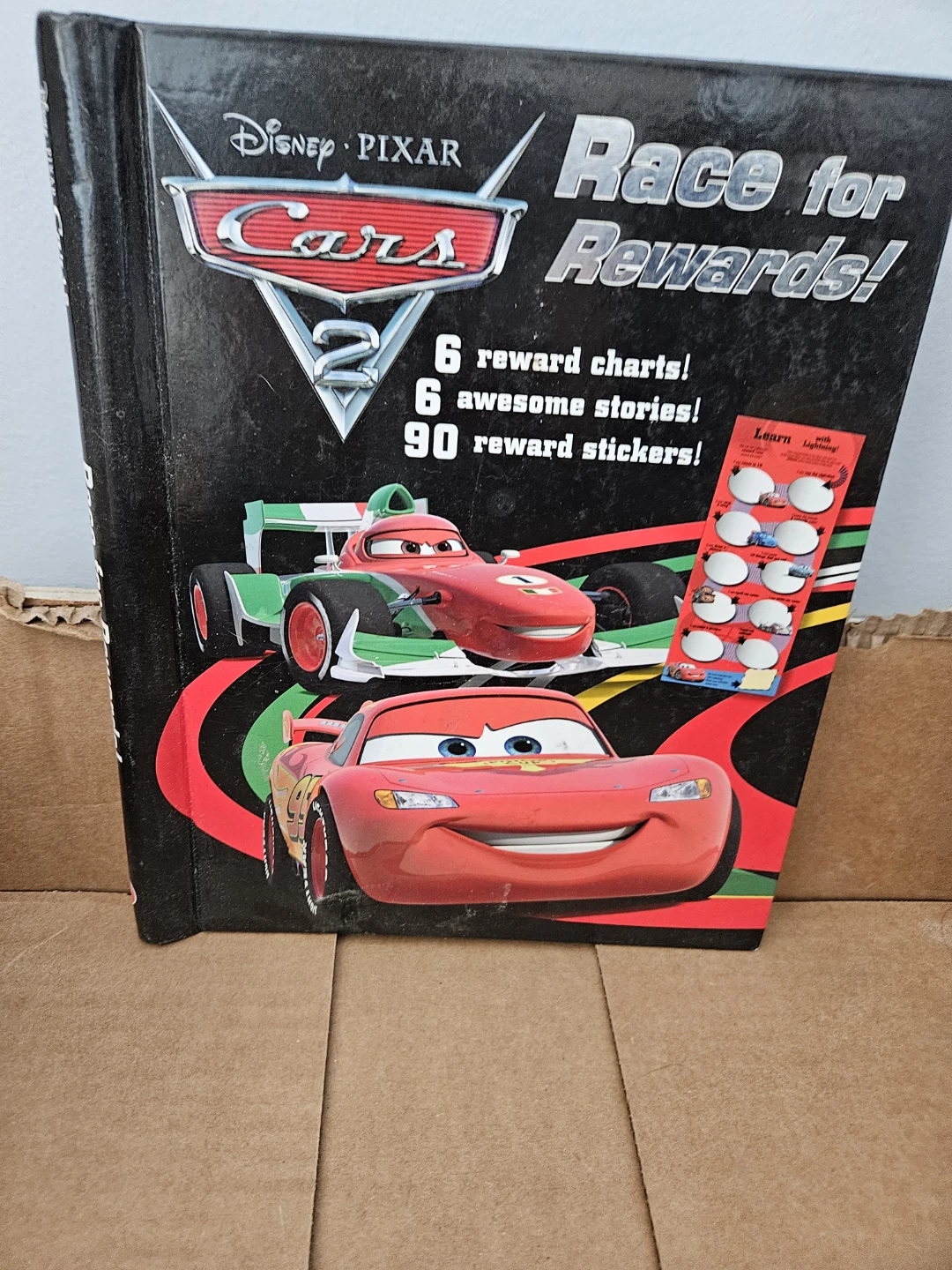 Disney Pixar Cars 2 Race for Rewards Book