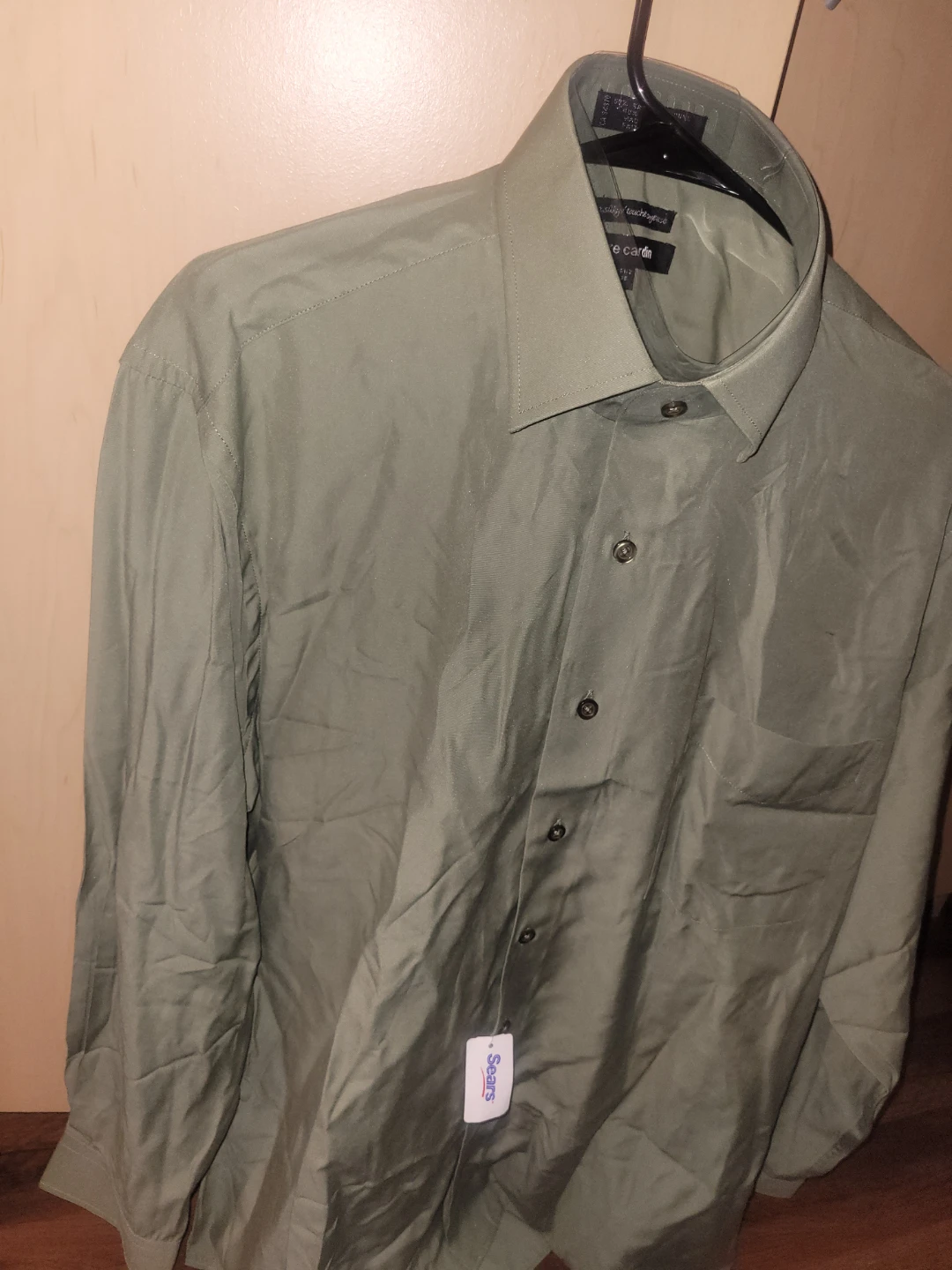 NEW fr. SEARS PIERRE cerdin lrg shirt