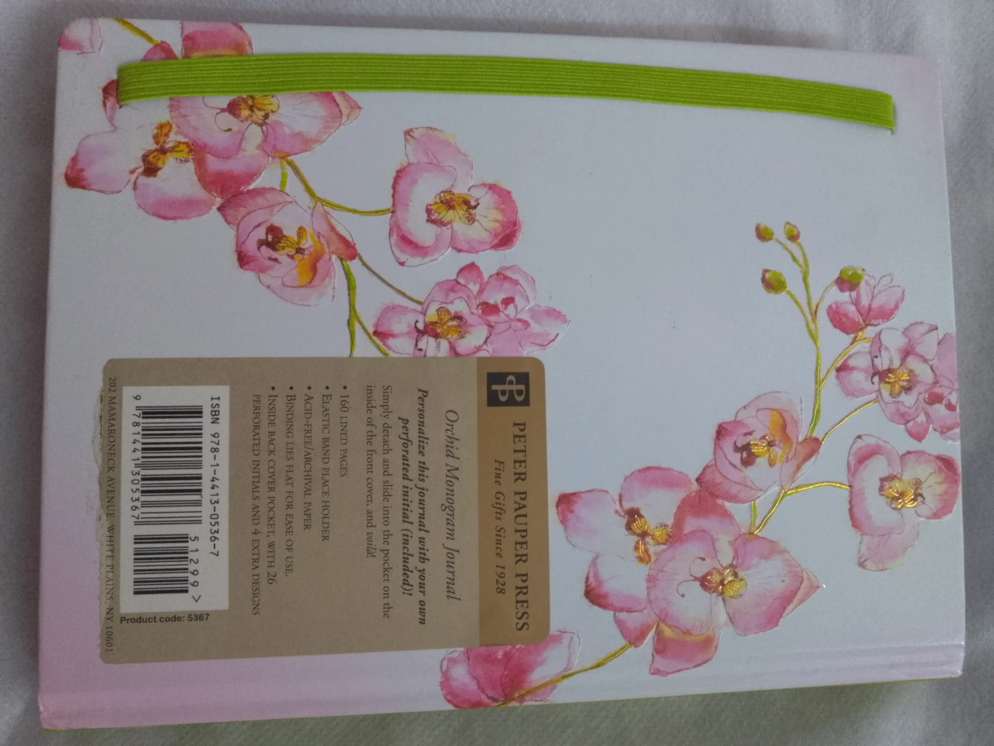 Orchid Monogram Journal 🏈 - photo 2