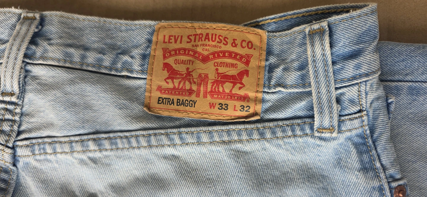 Levi's Men's Extra Baggy Jeans (Waist 33) - photo 3