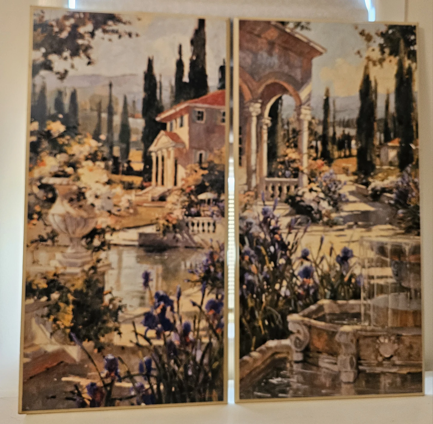 Marilyn Simandle Art Paintings On Wood Canvas / Set Of 2 - photo 2