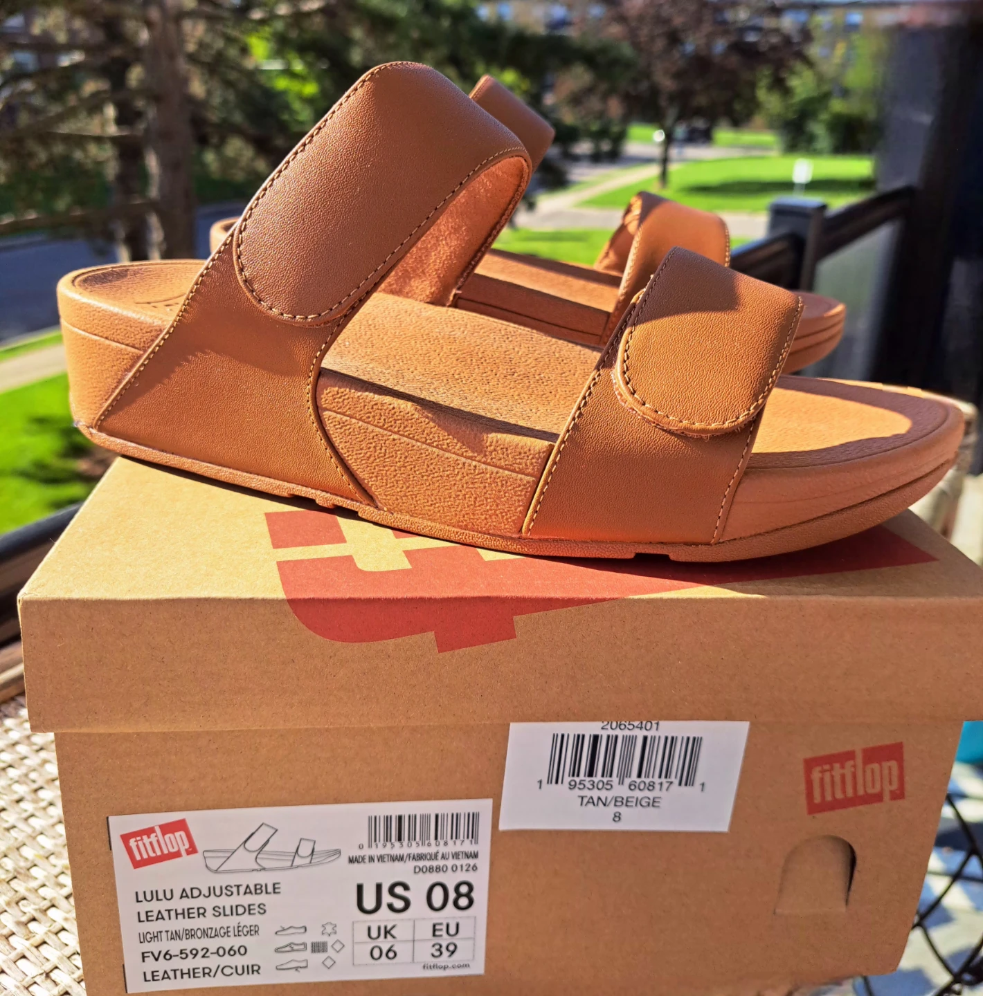 Leather Fitflop Womens Lulu Adjustable Slide - photo 2