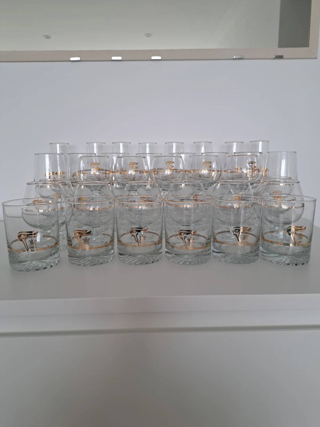 The entire 35-piece set for 18 dollars.
