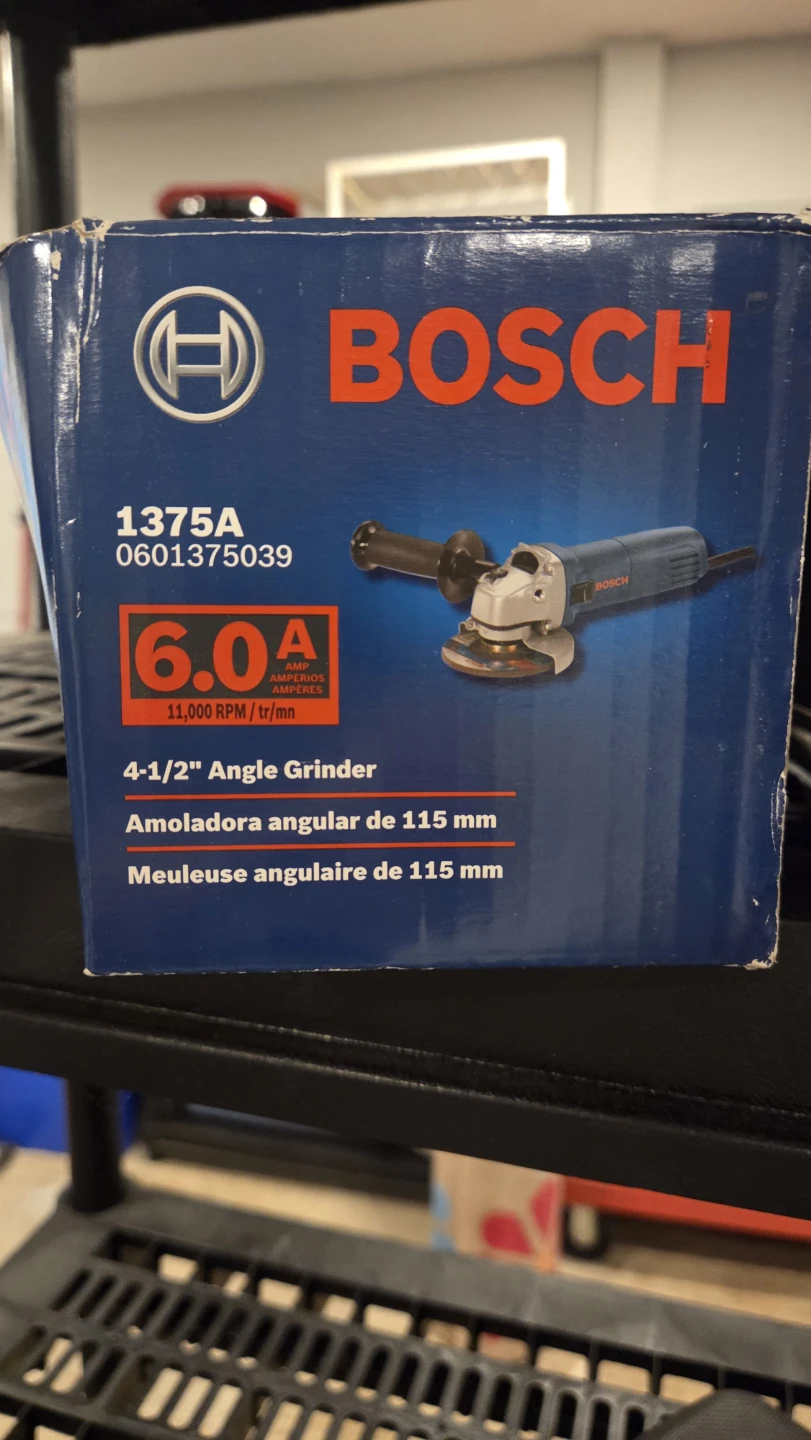 Bosch 4-1/2" Angle Grinder 1375A - photo 4
