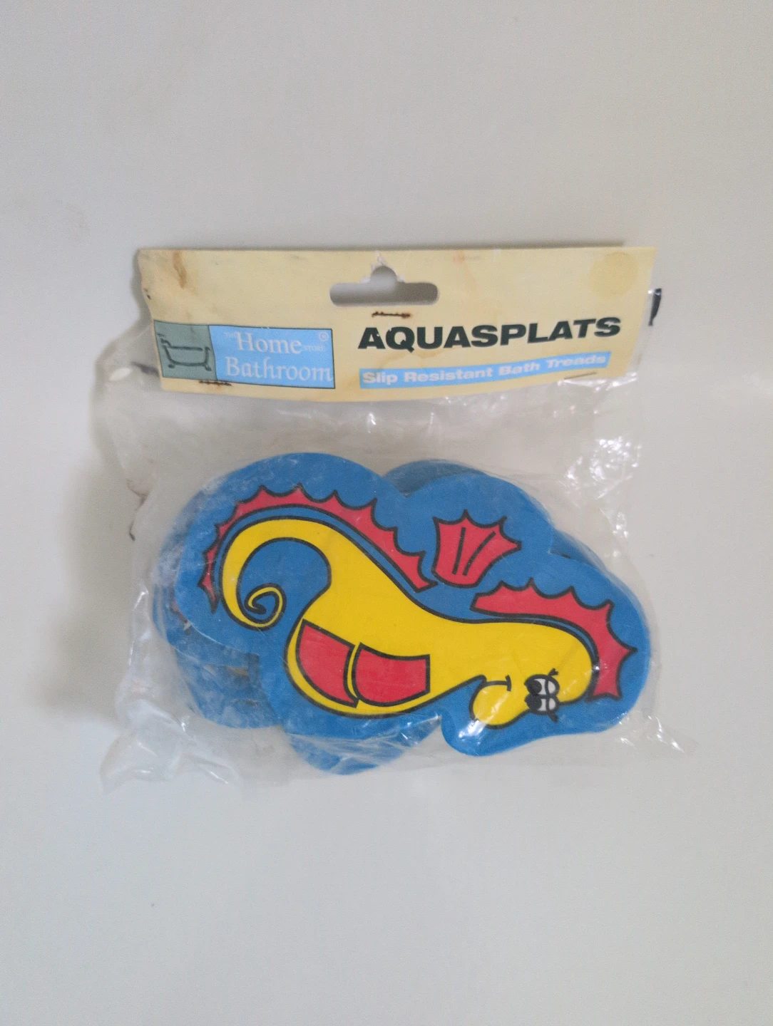 Matalan Aqua Splats Slip Resistant Bath Treads - Seahorse