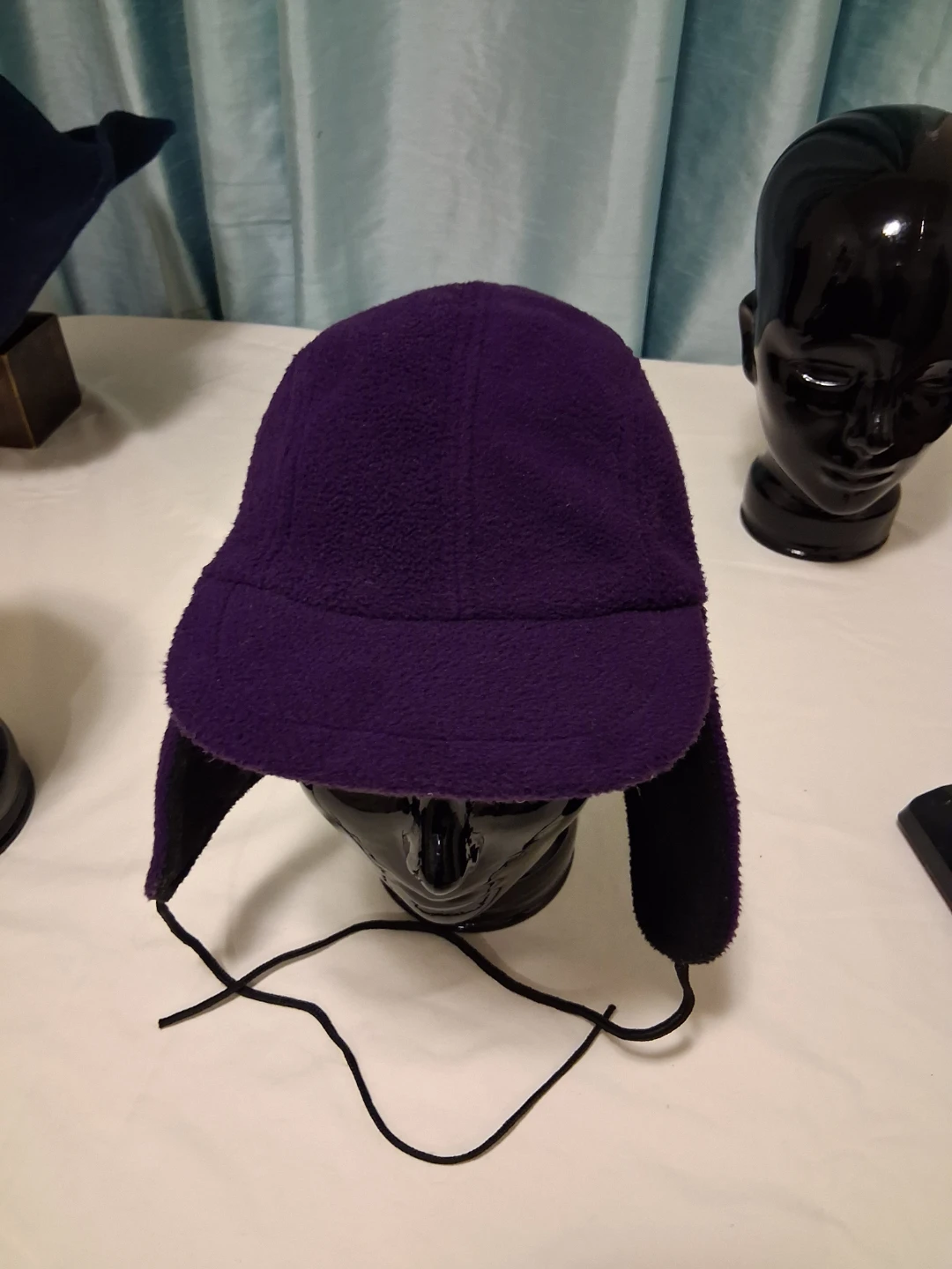 Purple Fleece Earflap Hat - photo 2