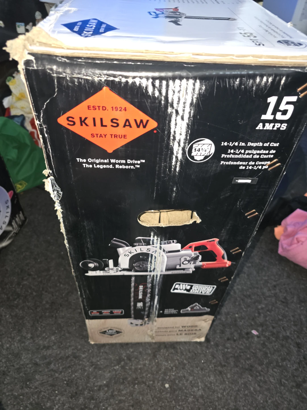 SKILSAW SPT 55-11 Worm Drive Carpentry Chainsaw