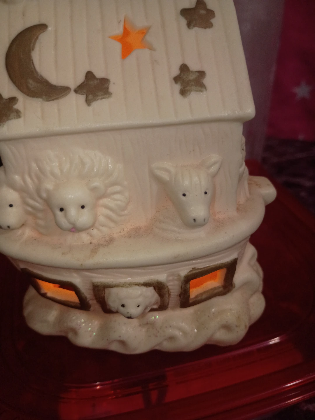 Noah's Ark Ceramic Night Light - photo 3