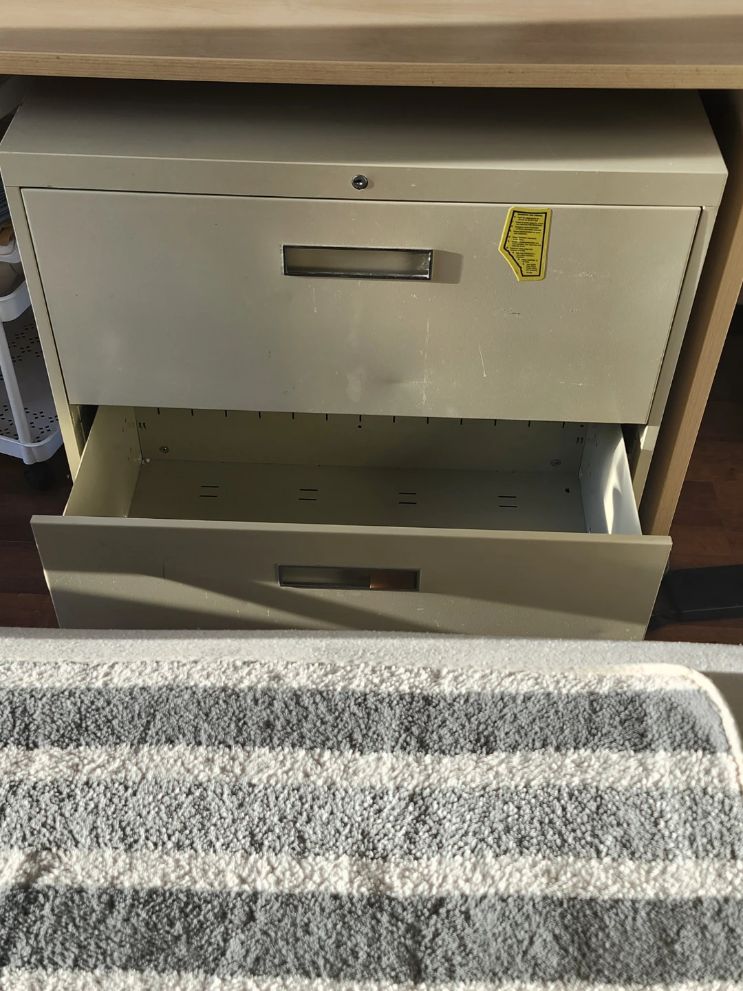2-Drawer Metal Filing Cabinet - photo 3