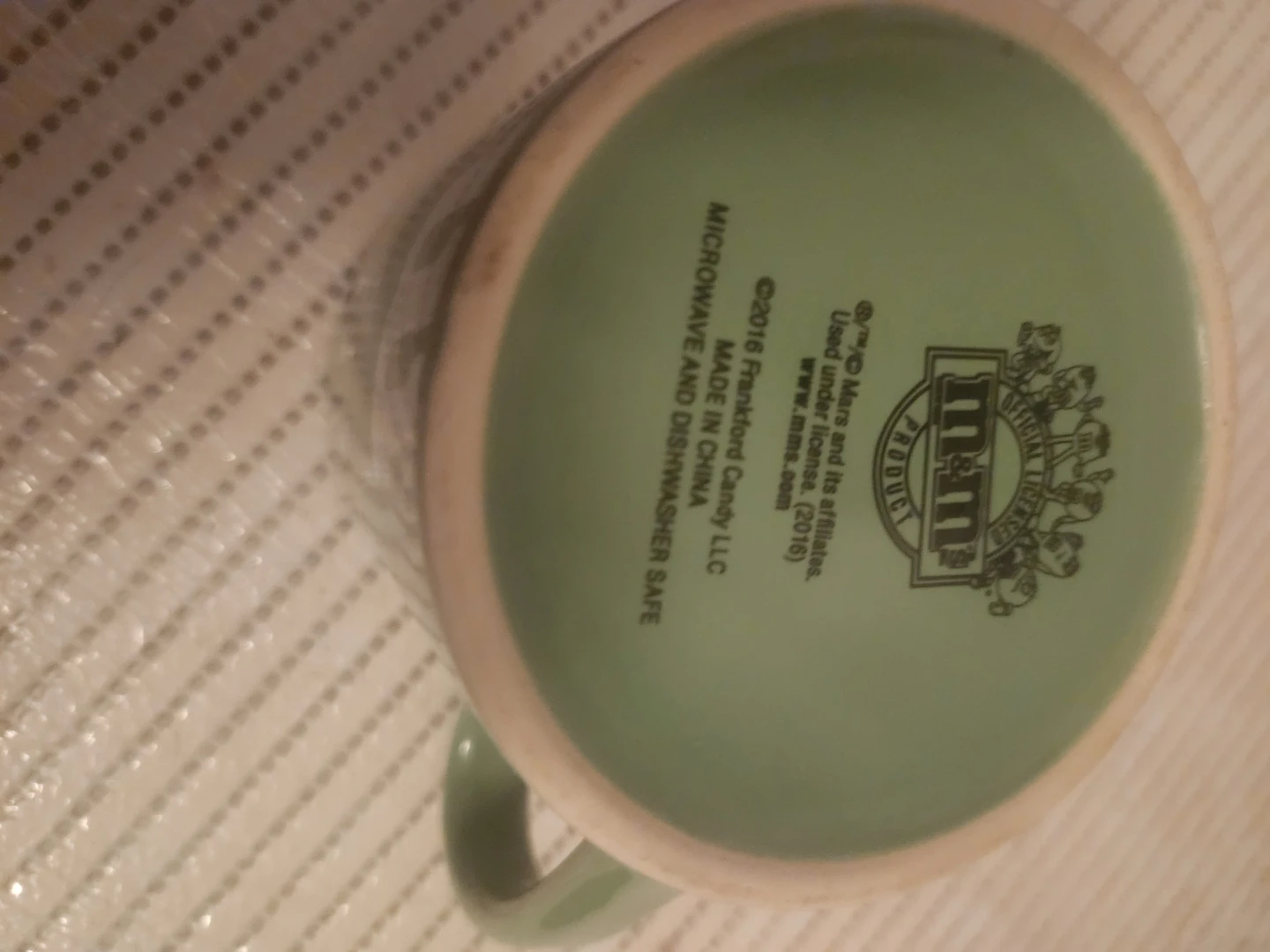 M&M's Green Character Ceramic Mug - photo 2