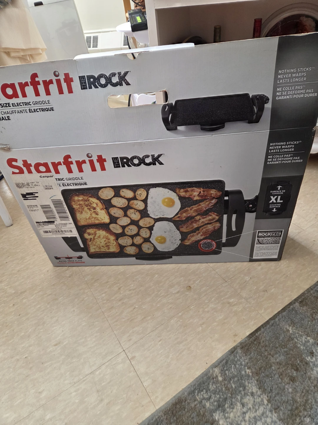 Starfrit The Rock Electric Griddle