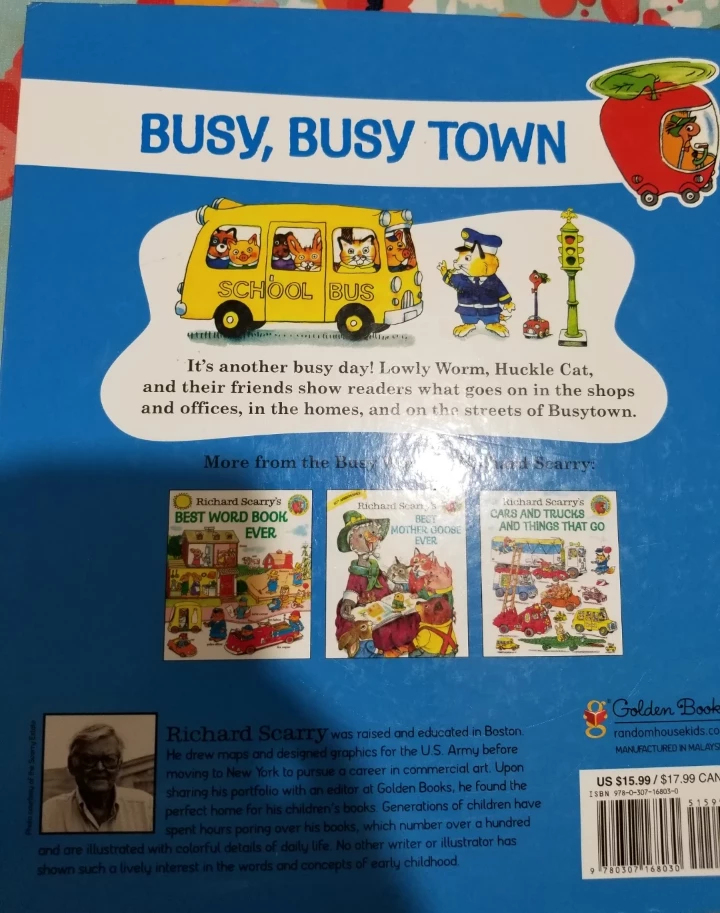 Richard Scarry's Busy, Busy Town Book - photo 2
