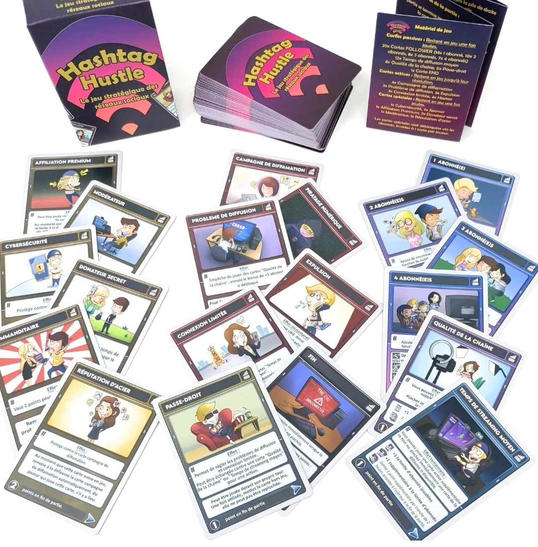 Hashtag Hustle Strategic Card Game - photo 3