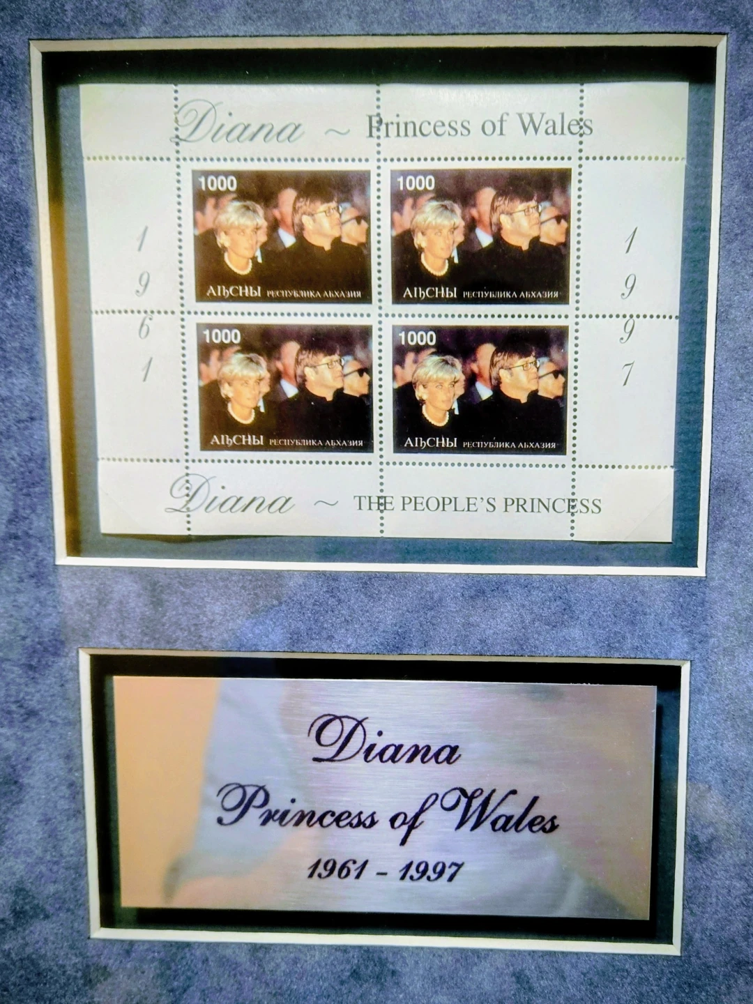 Elton John 1997 "Candle In The Wind" Beautifully Framed - photo 2
