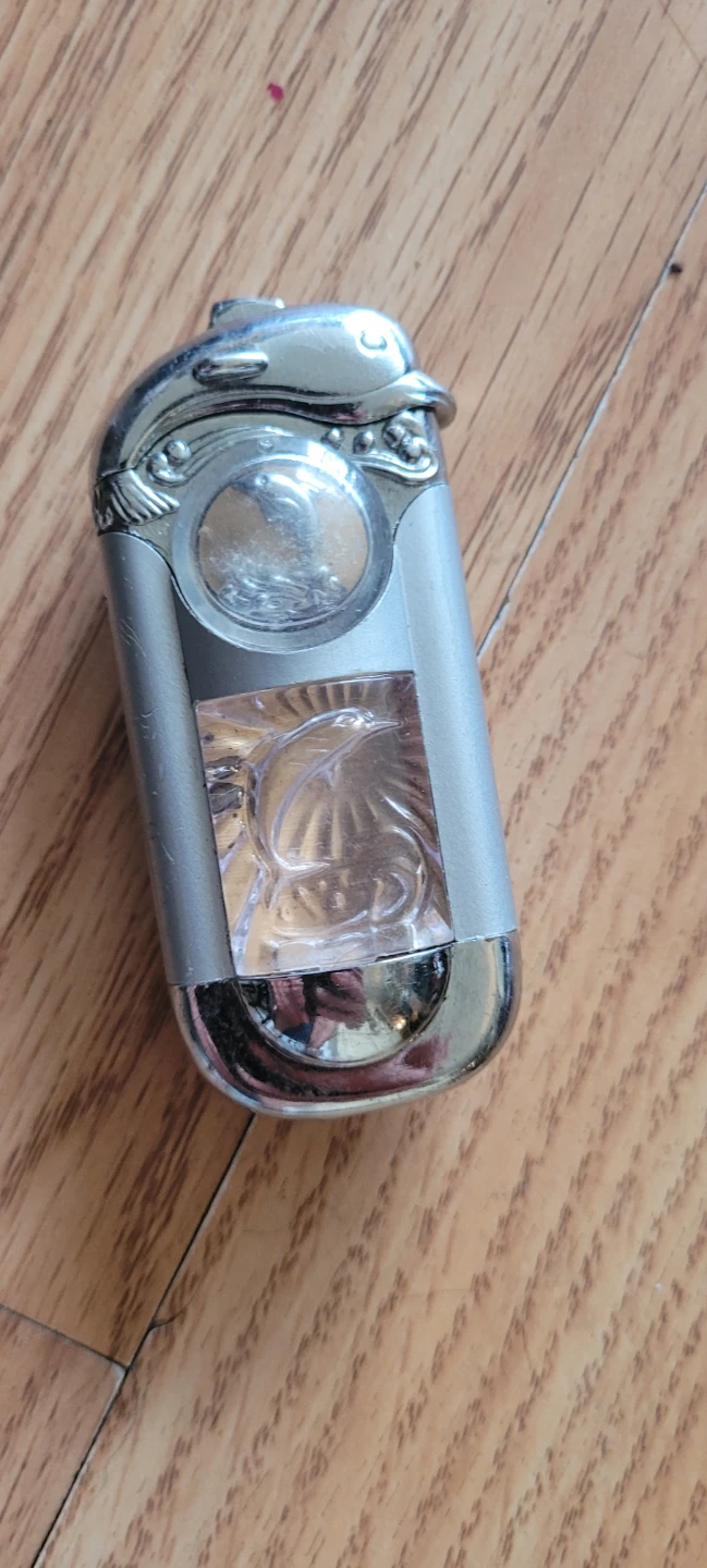 Dolphin Design Metal Refillable Lighter