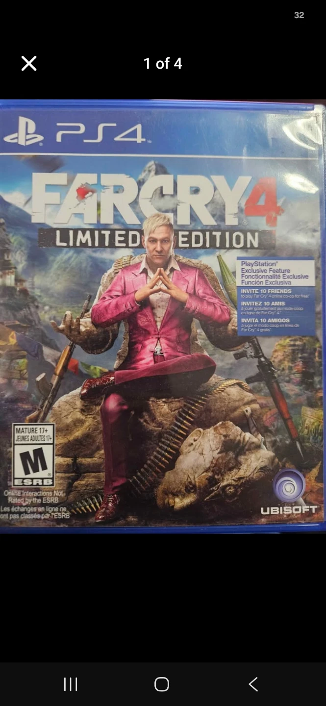 PS4 Video Games - Far Cry, Assassin's Creed III, Cristales - photo 3