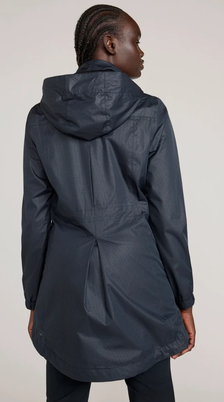 Mondetta Ladies Rain Jacket Black - photo 4