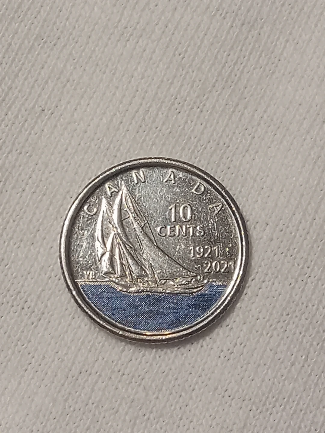 Canadian 10 Cents Coin - 2021