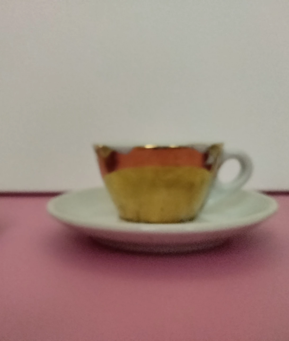 Set of 4 Miniature Coffee - Espresso Cups and Saucers - photo 3