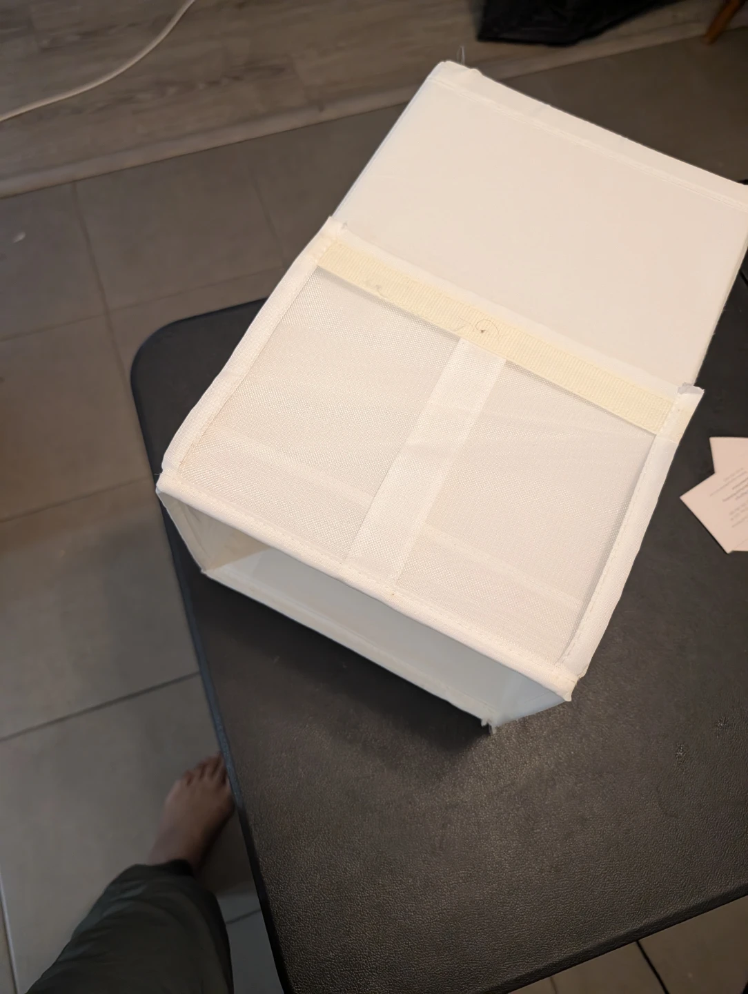 Four IKEA SKUBB drawer organizers, white - photo 2