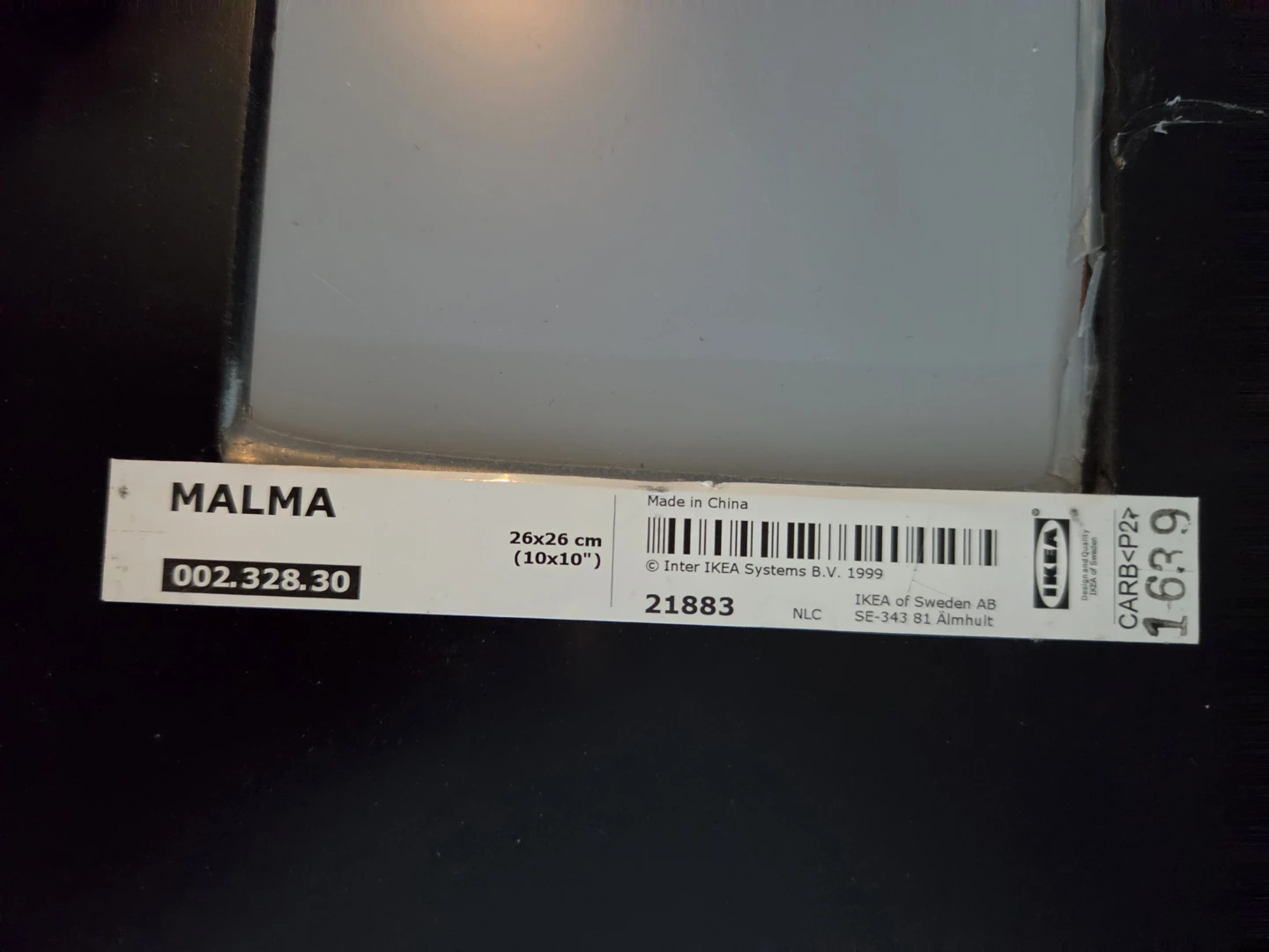 Two IKEA Malma Mirrors - photo 2