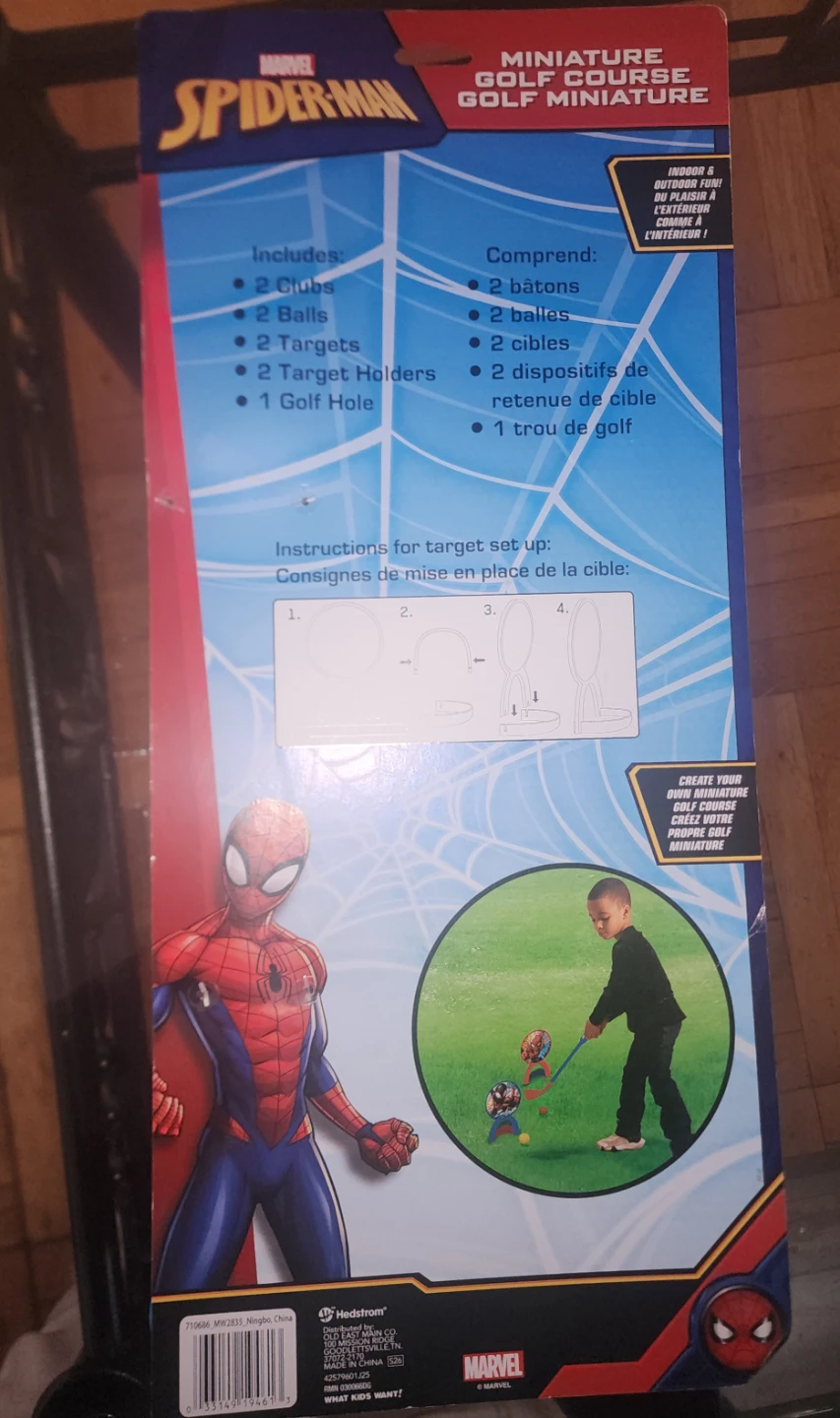 Marvel Spider-Man Miniature Golf Course Set - photo 2