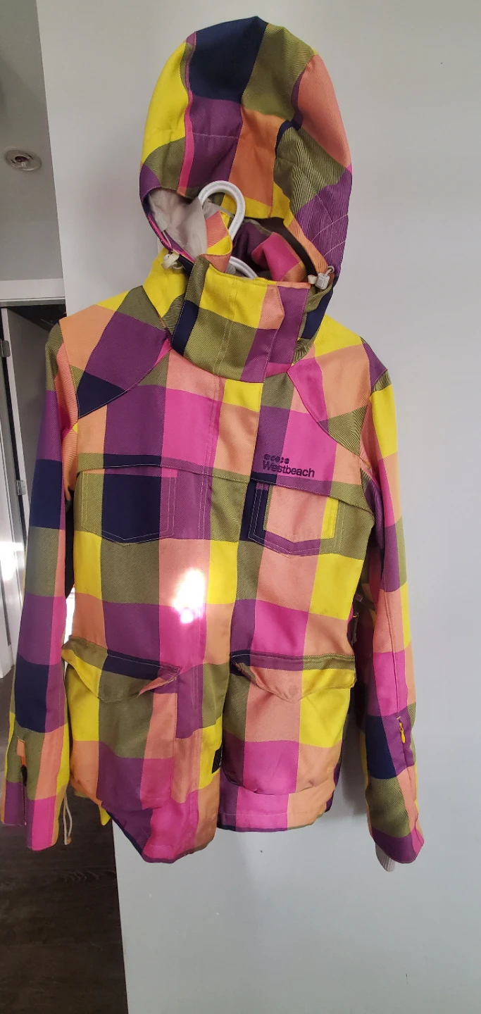 Westbeach Sub-79 Plaid Snowboard Jacket - Small