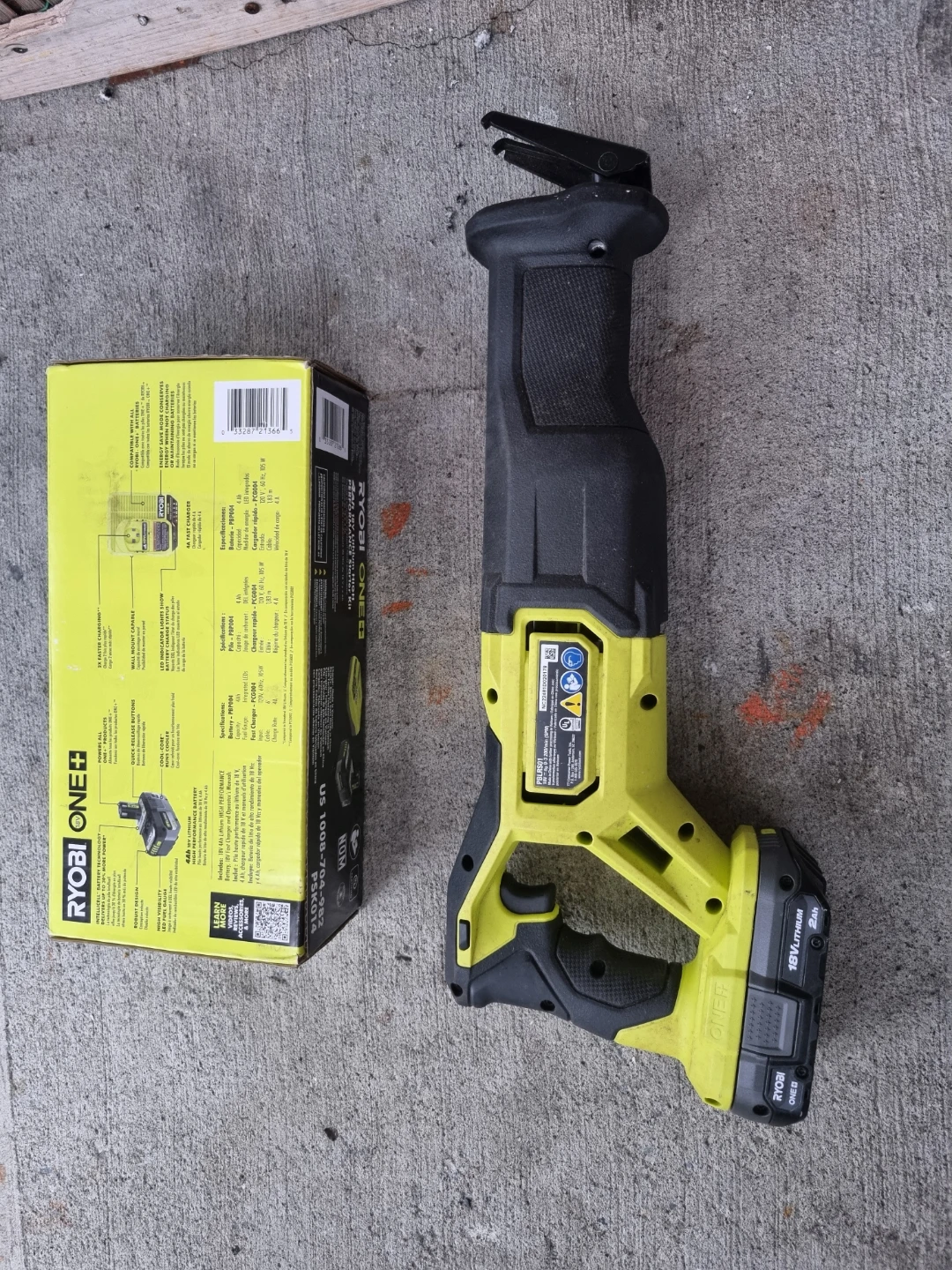 Ryobi ONE+ HP 18V Brushless Reciprocating Saw Kit - photo 3