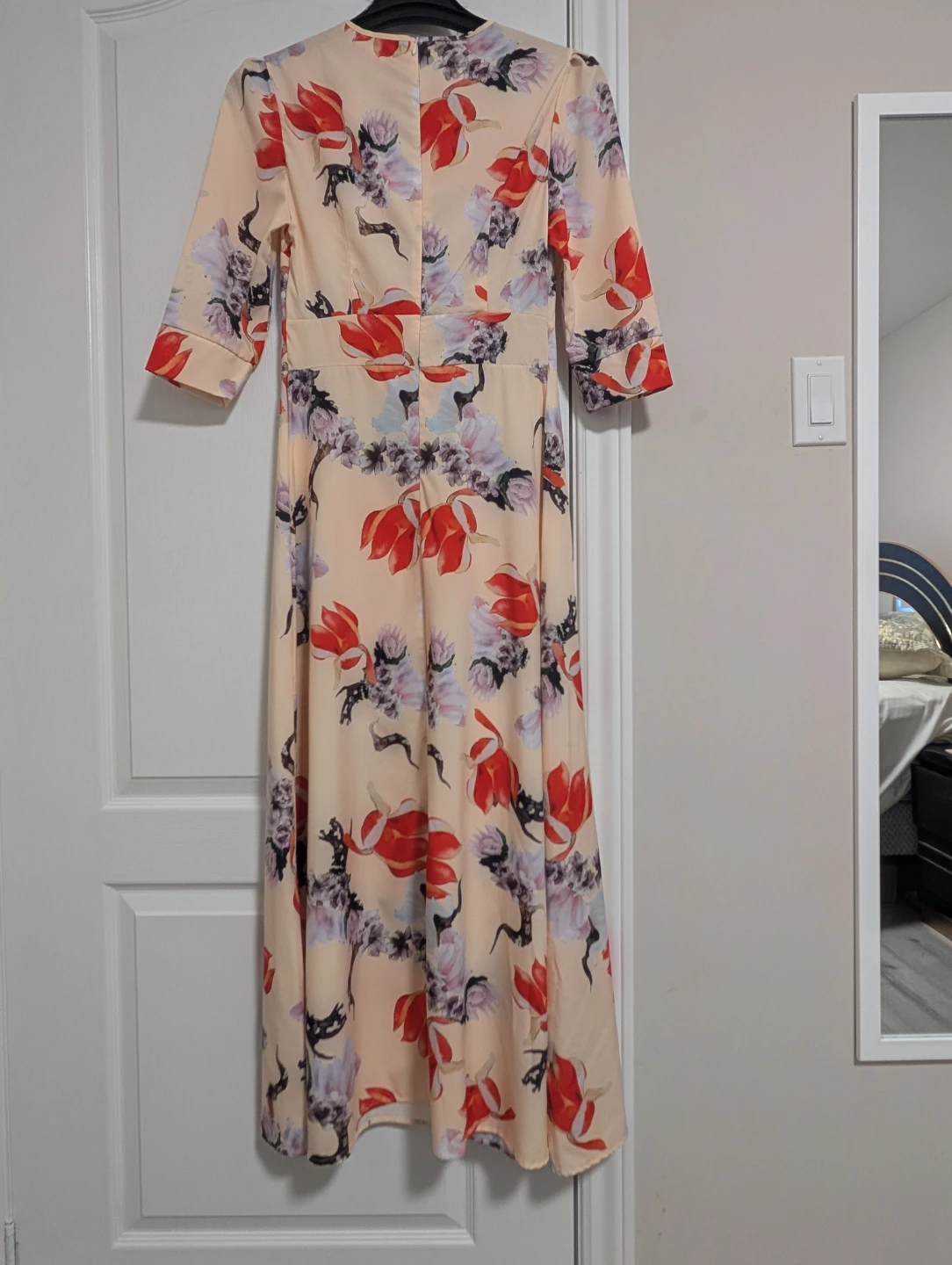 Floral Print Maxi Dress - photo 3