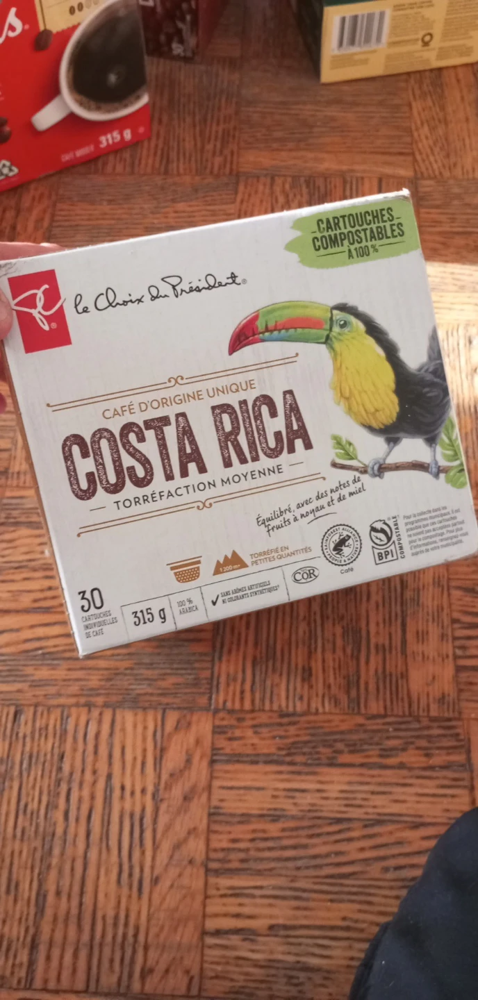 Costa Rica Coffee Pods 30 Count