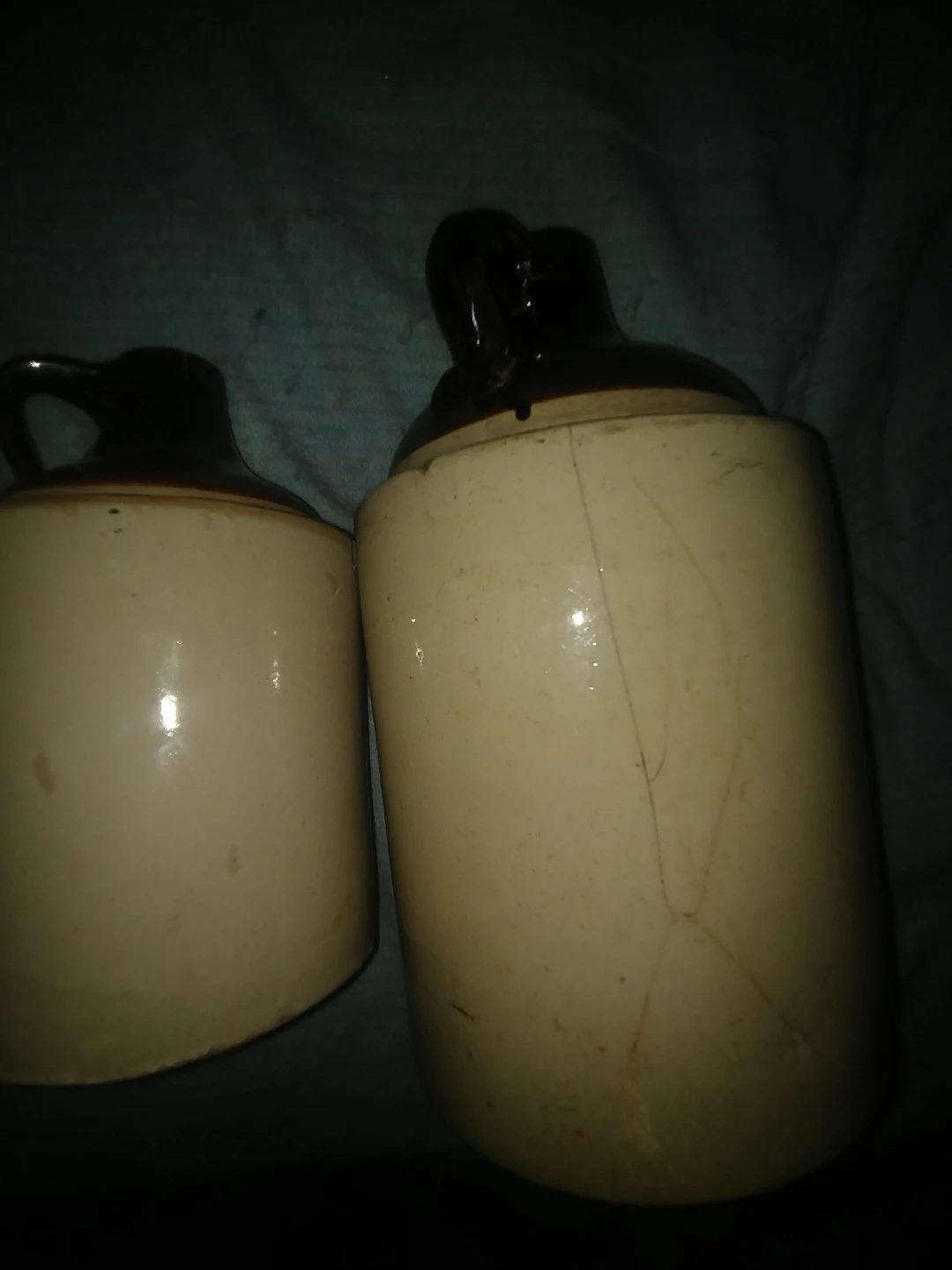 Two Vintage Stoneware Jugs - photo 2