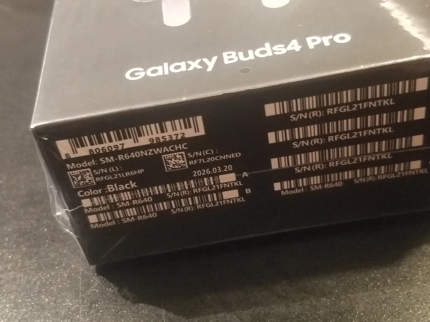 Samsung Galaxy Buds4 Pro Black - photo 2