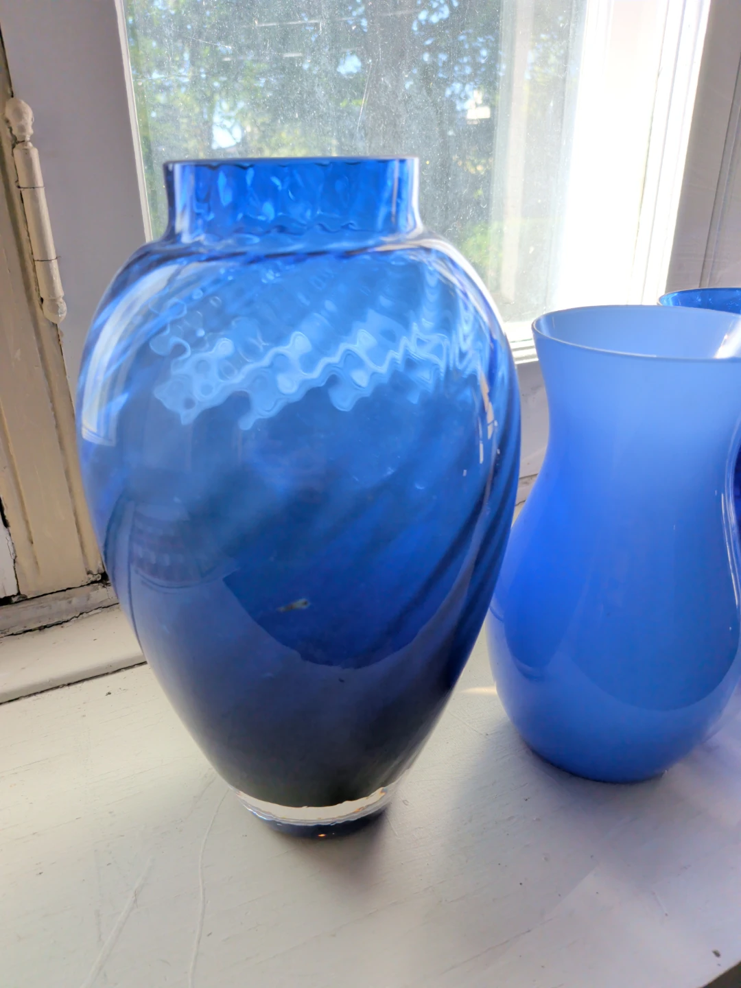 Collection of Assorted Blue Glass Decor - photo 2