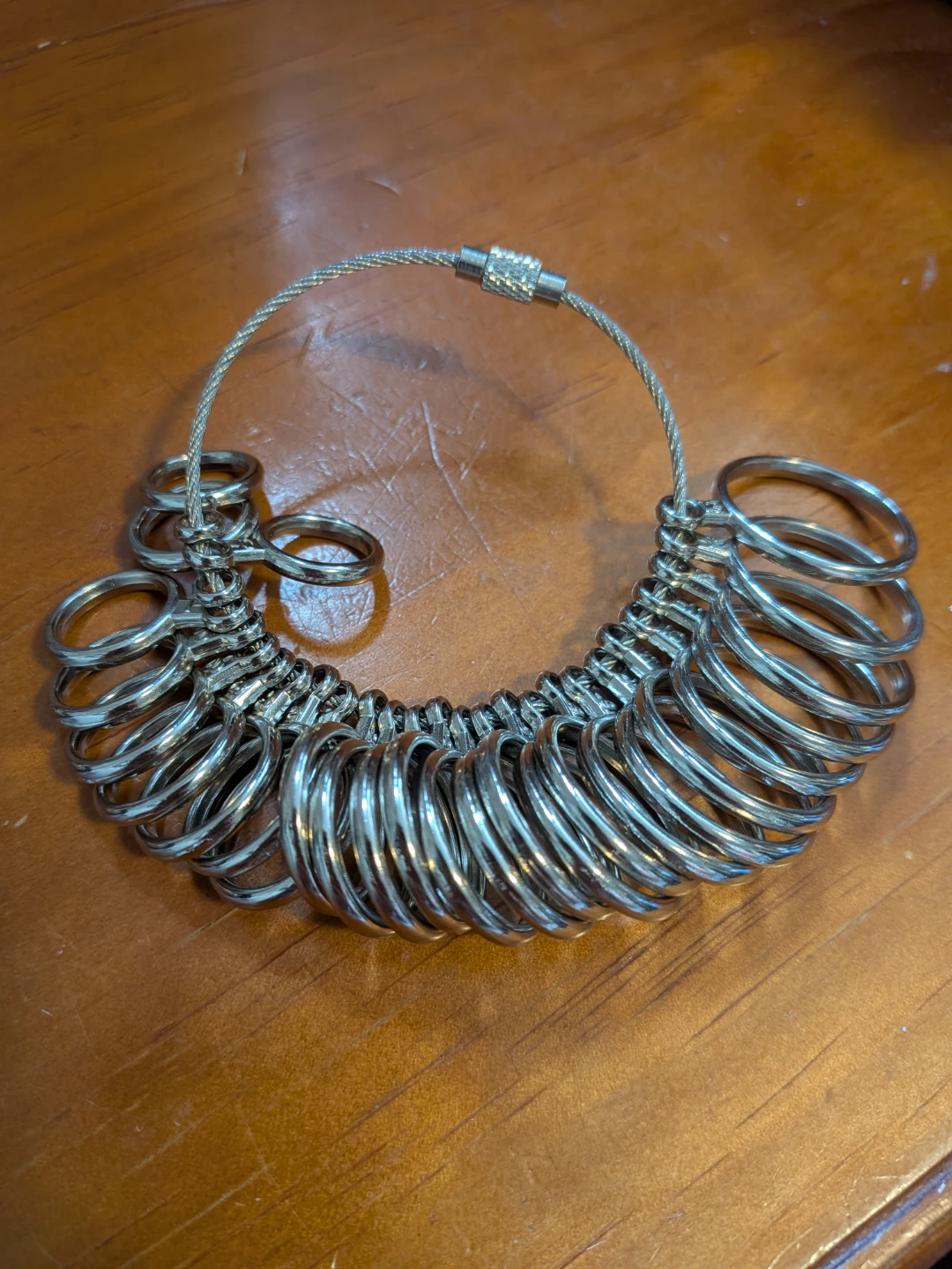 Metal Ring Sizer Gauge Set