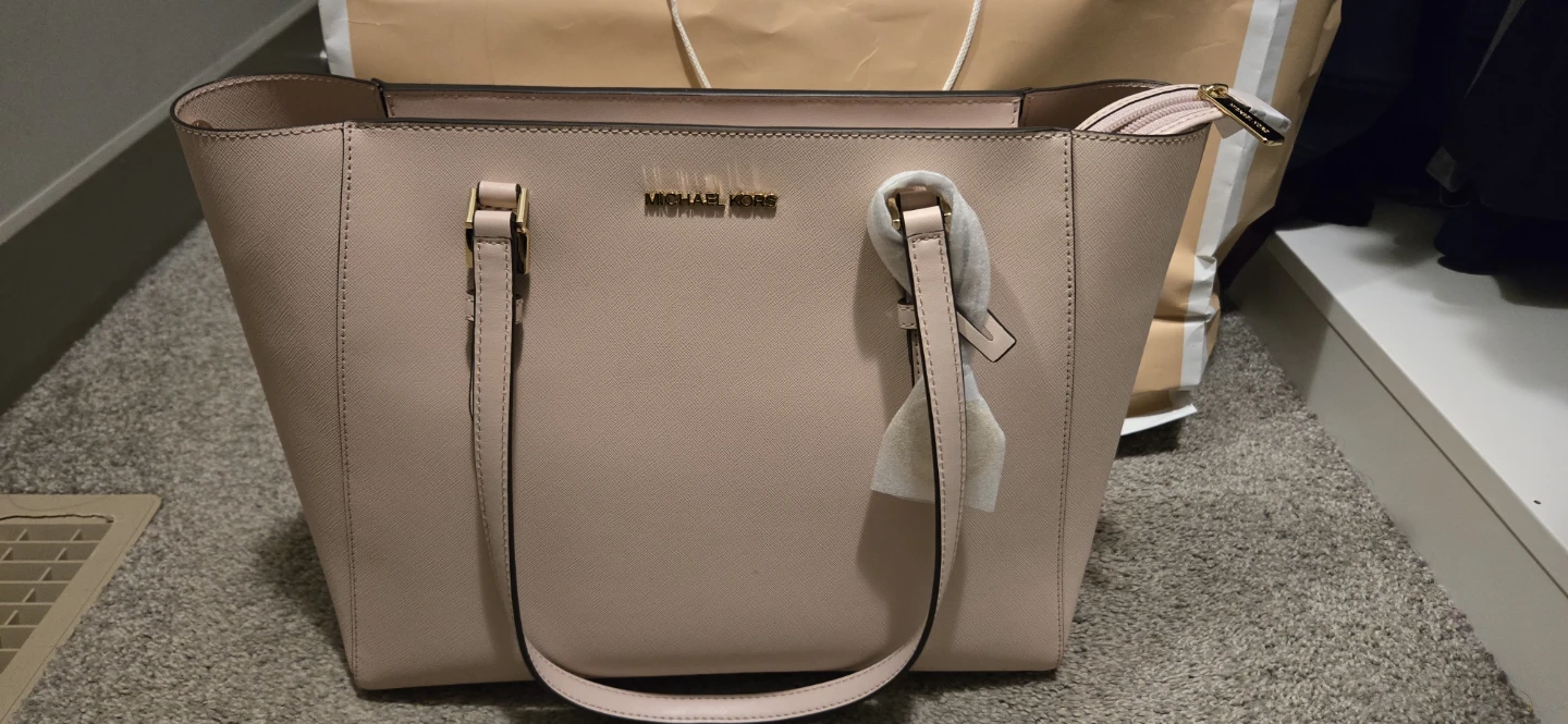 Michael Kors Saffiano Leather Tote Bag