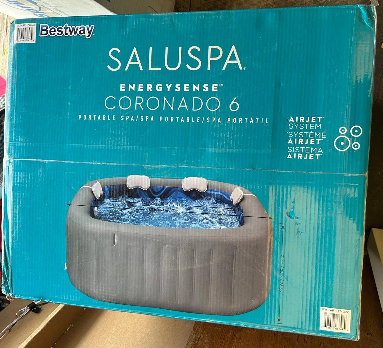 Bestway Saluspa Coronado 6 Portable Spa - photo 4