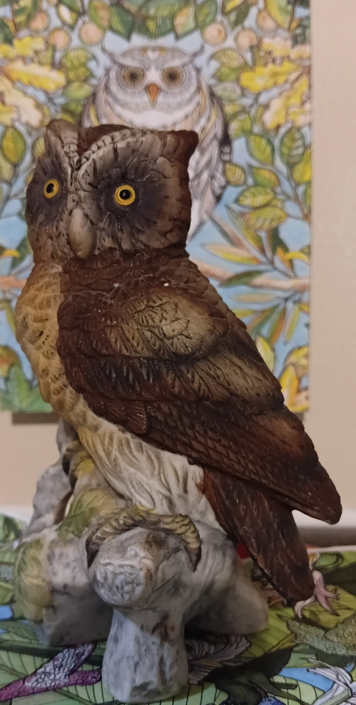 Decorative Owl Figurine